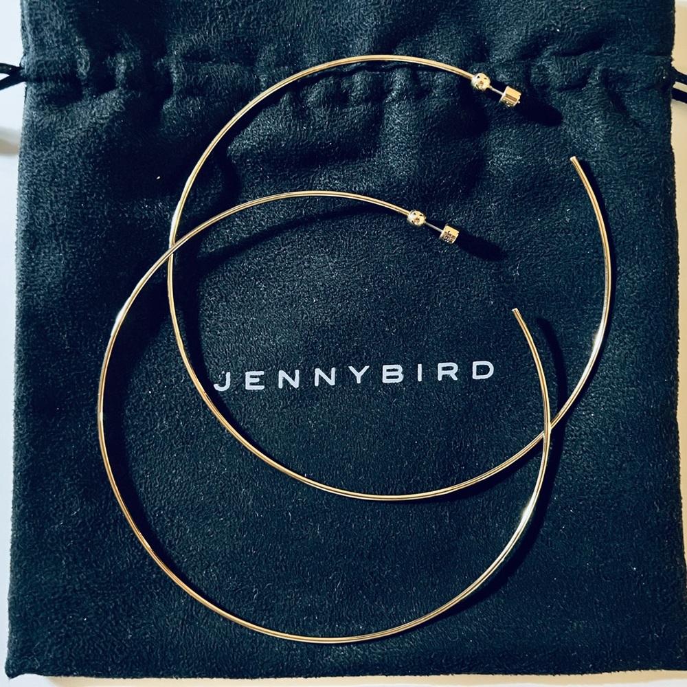 Jenny Bird Original Icon Hoops Gold-plated Rare Sold Out